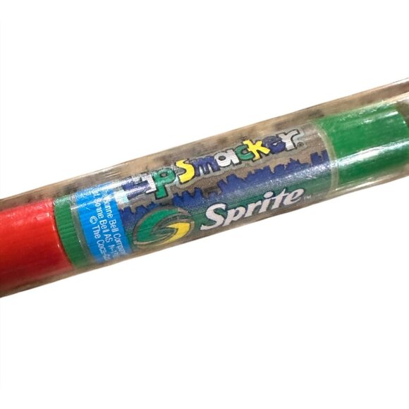 Vintage Lip Smacker COCA-COLA Trio Lip Balm Cane Keychain Gift Set BUBBLE FONT - Picture 5 of 10